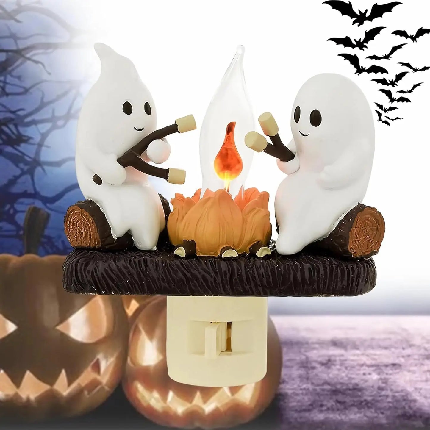 Enchanted Ghost Campfire Nightlight