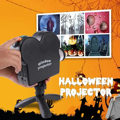 Halloween / Christmas LED Projector, 12  Holiday Scenes