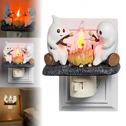 Enchanted Ghost Campfire Nightlight